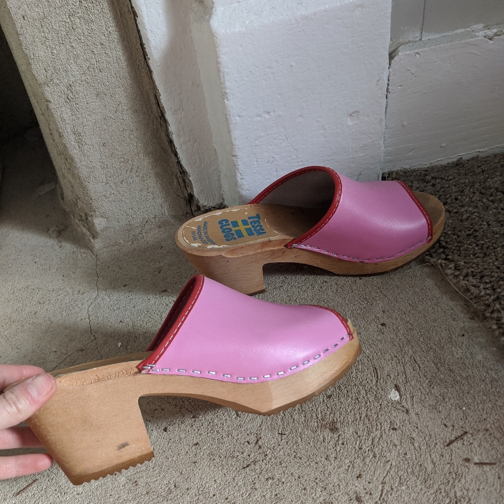 Pink Tessa Clogs sz 38